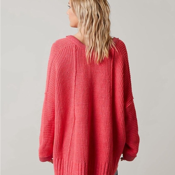 Free People Take Over Me Pink Sweater XS/S - Picture 9 of 9